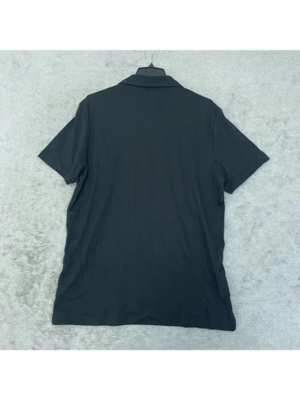 NWOT Banana Republic Men's M Black Polo Shirt 100% Cotton